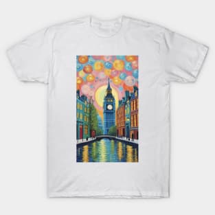 London Twilight: Van Gogh's Inspiration T-Shirt